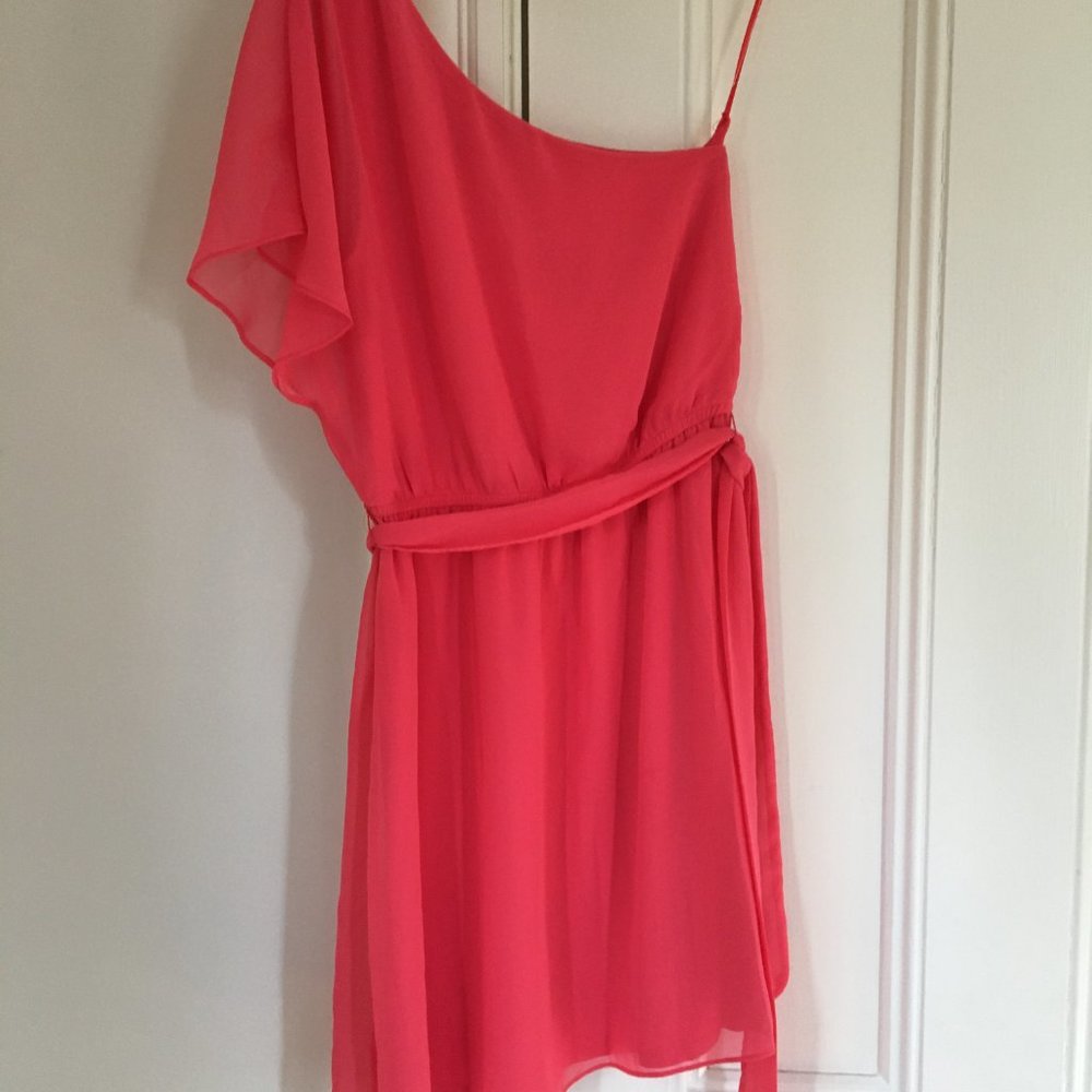 Express one-shoulder mini dress - Picture 3 of 5